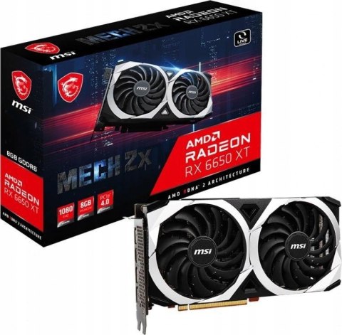 KARTA GRAFICZNA MSI RADEON RX 6650 XT MECH 2X OC 8GB HIT!