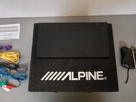 SUBWOOFER ALPINE SWE-815 300W AKTYWNY OKAZJA HIT!