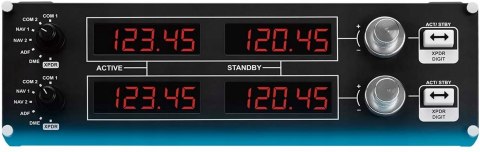 LOGITECH G SAITEK PRO FLIGHT RADIO PANEL OKAZJA!