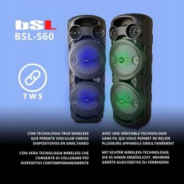 PRZENOŚNY GŁOŚNIK BSL-S60 BLUETOOTH FM USB OKAZJA!