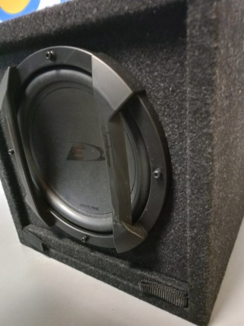 SUBWOOFER ALPINE SWE-815 300W AKTYWNY OKAZJA HIT!