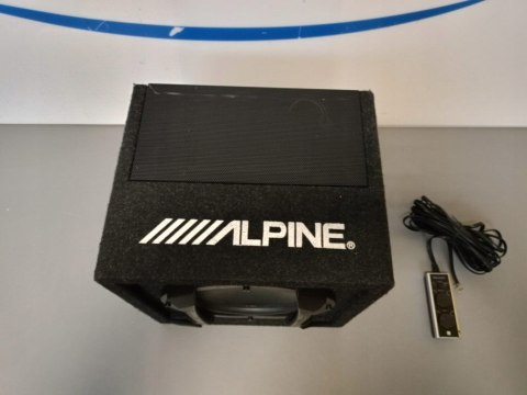 SUBWOOFER ALPINE SWE-815 300W AKTYWNY OKAZJA HIT!