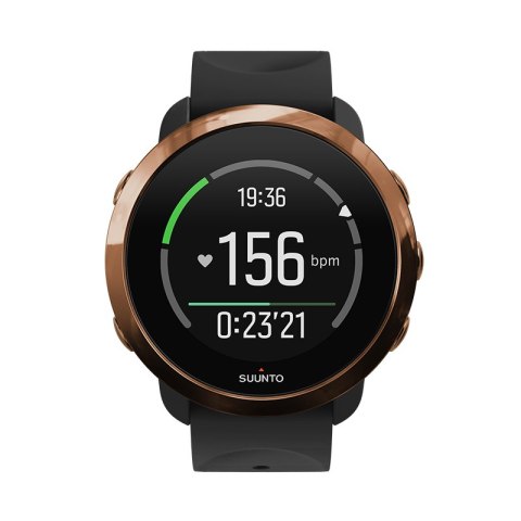 Smartwatch Suunto 3 Fitness zegarek sportowy Czarny Miedziany Bluetooth