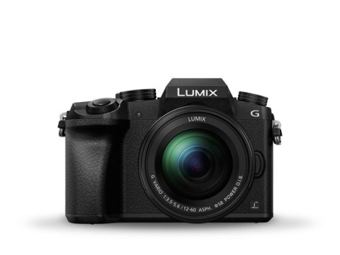 Aparat fotograficzny Panasonic Lumix DMC-G7H + 14-42mm czarny Aparat fotograficzny Panasonic Lumix DMC-G7H + 14-42mm czarny