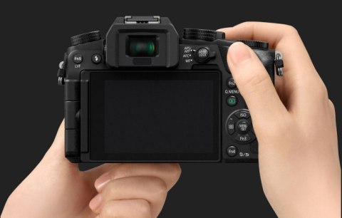 Aparat fotograficzny Panasonic Lumix DMC-G7H + 14-42mm czarny Aparat fotograficzny Panasonic Lumix DMC-G7H + 14-42mm czarny