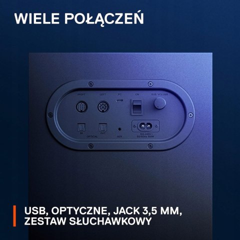 GŁOŚNIKI KOMPUTEROWE STEELSERIES ARENA 7 2.1 BLUETOOTH DLA GRACZA HIT!