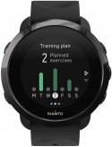 Zegarek sportowy smartwatch Suunto 3 All Black Z PASKIEM MATERIAŁOWYM