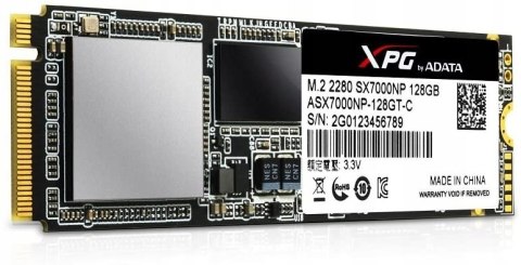 Dysk SSD XPG SX7000 120GB m.2 gen3x4