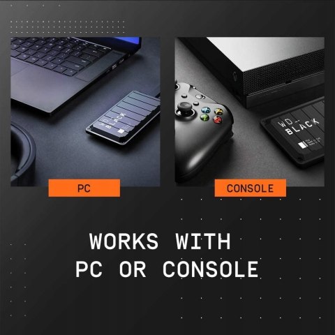 Dysk przenośny WD Black P50 Game Drive 2TB GW FV!
