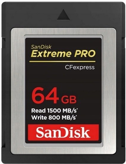 Karta SanDisk CFexpress Extreme Pro Type B 64GB