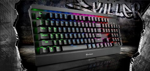 Klawiatura mechaniczna Sharkoon Skiller SGK3 Brown