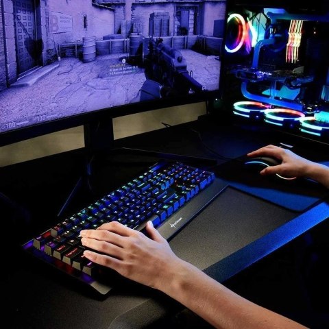 Klawiatura mechaniczna Sharkoon Skiller SGK3 Brown