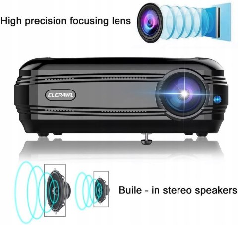 Projektor YKS Beamer 3200 LUM 1280*768 200 CALI