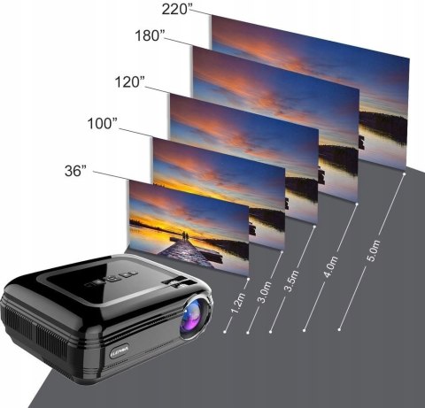 Projektor YKS Beamer 3200 LUM 1280*768 200 CALI