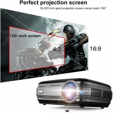 Projektor YKS Beamer 3200 LUM 1280*768 200 CALI