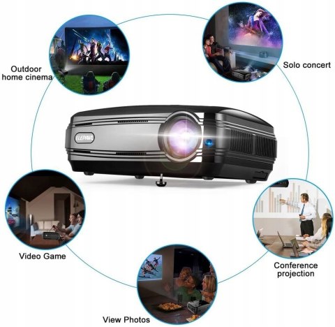 Projektor YKS Beamer 3200 LUM 1280*768 200 CALI