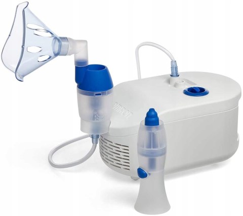 Inhalator 2w1 pneumatyczny Omron C102 biały areozolowy
