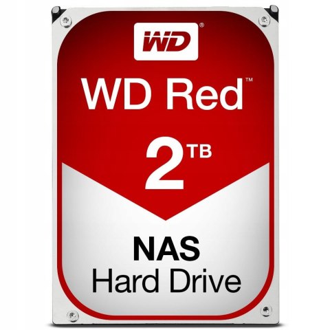 Dysk twardy Western Digital RED 2TB SATA III 3,5" WD20EFRX GW FV