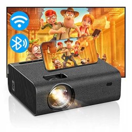 Projektor LCD Bomaker Magic 420 Pro czarny WIFI BLUETOOTH 9000:1 HDMI USB