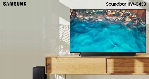 SOUNDBAR SAMSUNG HW-B450 2.1 300W BT BLACK HIT!
