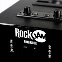 Zestaw do karaoke RockJam SingCube czarny z Dwoma Mikrofonami, Czarny, 5 W