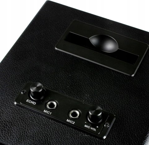 Zestaw do karaoke RockJam SingCube czarny z Dwoma Mikrofonami, Czarny, 5 W