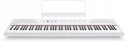 Alesis Recital White - 88-klawiszowe pianino elektryczne + zasilacz