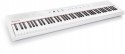 Alesis Recital White - 88-klawiszowe pianino elektryczne + zasilacz