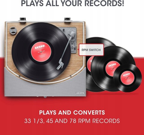GRAMOFON ION PREMIER LP BLUETOOTH OKAZJA!