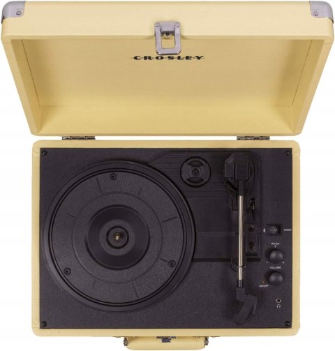 Crosley CR8005D-FW4 Cruiser Deluxe Vintage Gramofon, Płowy od 7 do 12 Cali