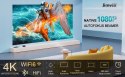 Projektor Jimveo E30 WIFI 5G BT 4K 1080p Full HD 4K AUTO KOREKCJA, ZOOM 50%