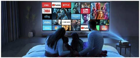 Projektor LED YABER V9 PRO 500ANSI 20000:1 AUTOFOKUS WIFI 4K BLUETOOTH