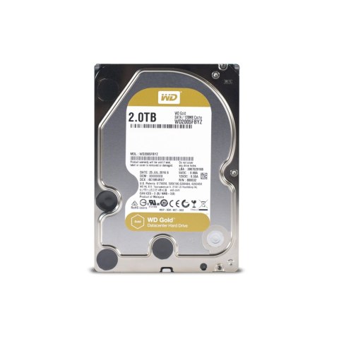 Dysk twardy Western Digital WD Gold 2TB SATA III 3,5" WD2005FBYZ