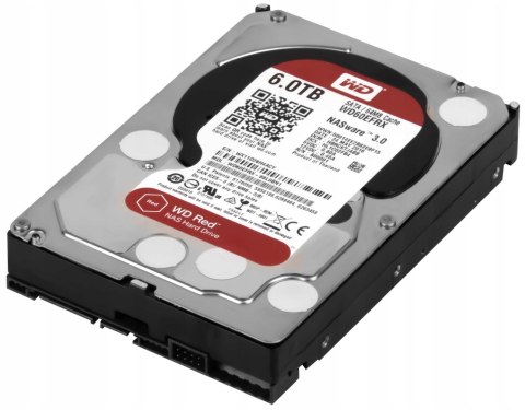 Dysk wewnętrzny HDD NAS WD Red 6TB WD60EFRX GW FV!