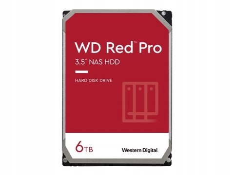 Dysk wewnętrzny HDD NAS WD Red Pro 6TB WD6003FFBX