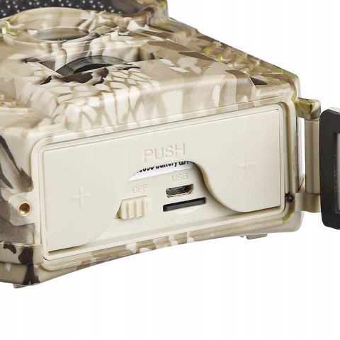 Fotopułapka PR200 Full HD 12 MPX 49 IR Kamera Leśn