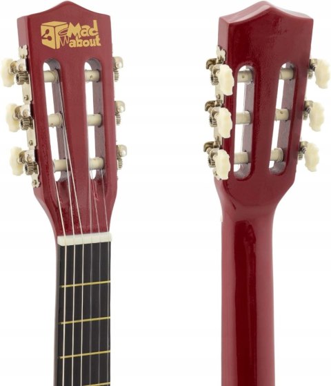 Mad About MA-CG08 gitara klasyczna, 1/2 rozmiar + AKCESORIA