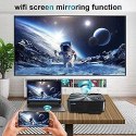 Projektor LCD TECDIGBO C9 WIFI BLUETOOTH ZOOM CYFROWY HDMI 1080P KOREKCJA