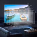 Projektor LCD VGKE PROJEKTOR RZUTNIK 4K WiFi Bluetooth Full HD biały