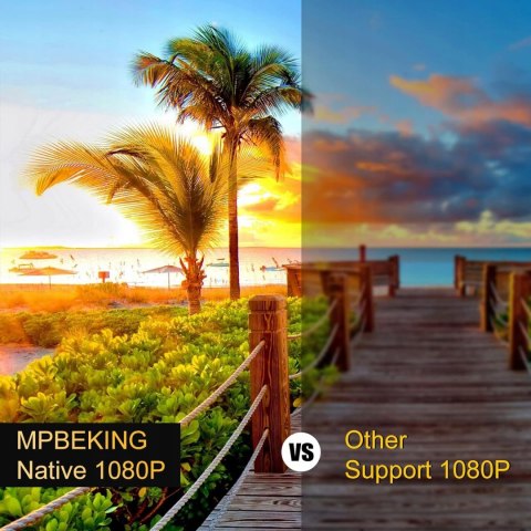 Projektor MPBEKING LCD 1080P USB HDMI / BLUETOOTH / MEGAOKAZJA