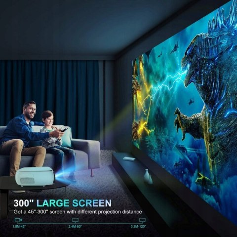 Projektor TOPTRO TR80 700L 1080P NATYWNE MEGA HIT!