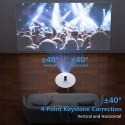 Projektor przenośny DLP MISSYEE 1080P 150 ANSI BT ANDROID TV 9.0 WIFI
