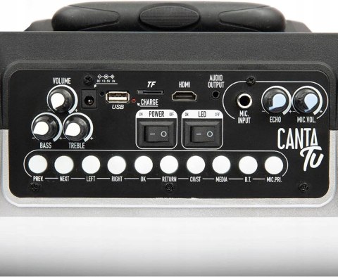 Przenośny glośnik do karaoke - Giochi Preziosi, CTC06000, Z EKRANEM