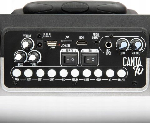 Przenośny glośnik do karaoke - Giochi Preziosi, CTC06000, Z EKRANEM