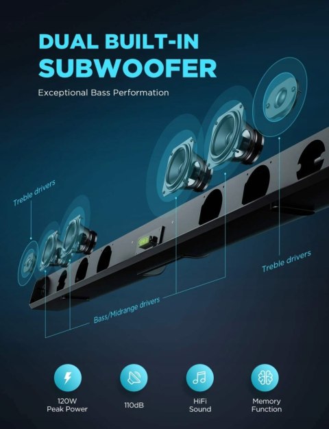 SOUNDBAR BOMAKER ODINE III BLUETOOTH USB AUX OKAZJA!