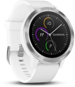 Zegarek sportowySmartwatch Garmin Vivoactive 3 biały TĘTNO SEN MĄDRY ZEGAR