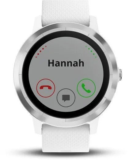 Zegarek sportowySmartwatch Garmin Vivoactive 3 biały TĘTNO SEN MĄDRY ZEGAR