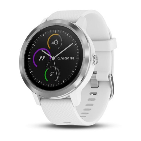Zegarek sportowySmartwatch Garmin Vivoactive 3 biały TĘTNO SEN MĄDRY ZEGAR
