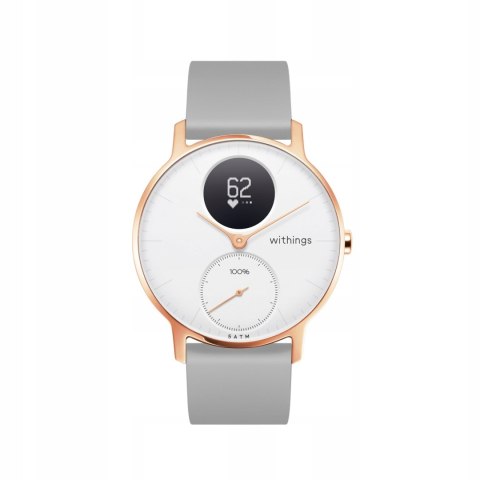 Smartwatch Withings Steel HR szaro-złoty 36 mm IDEALNY DLA KOBIETY Z KLASĄ