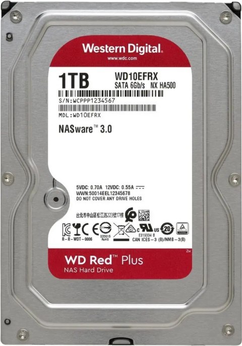 Dysk twardy HDD Western Digital Red WD10EFRX 1TB SATA III 3,5"